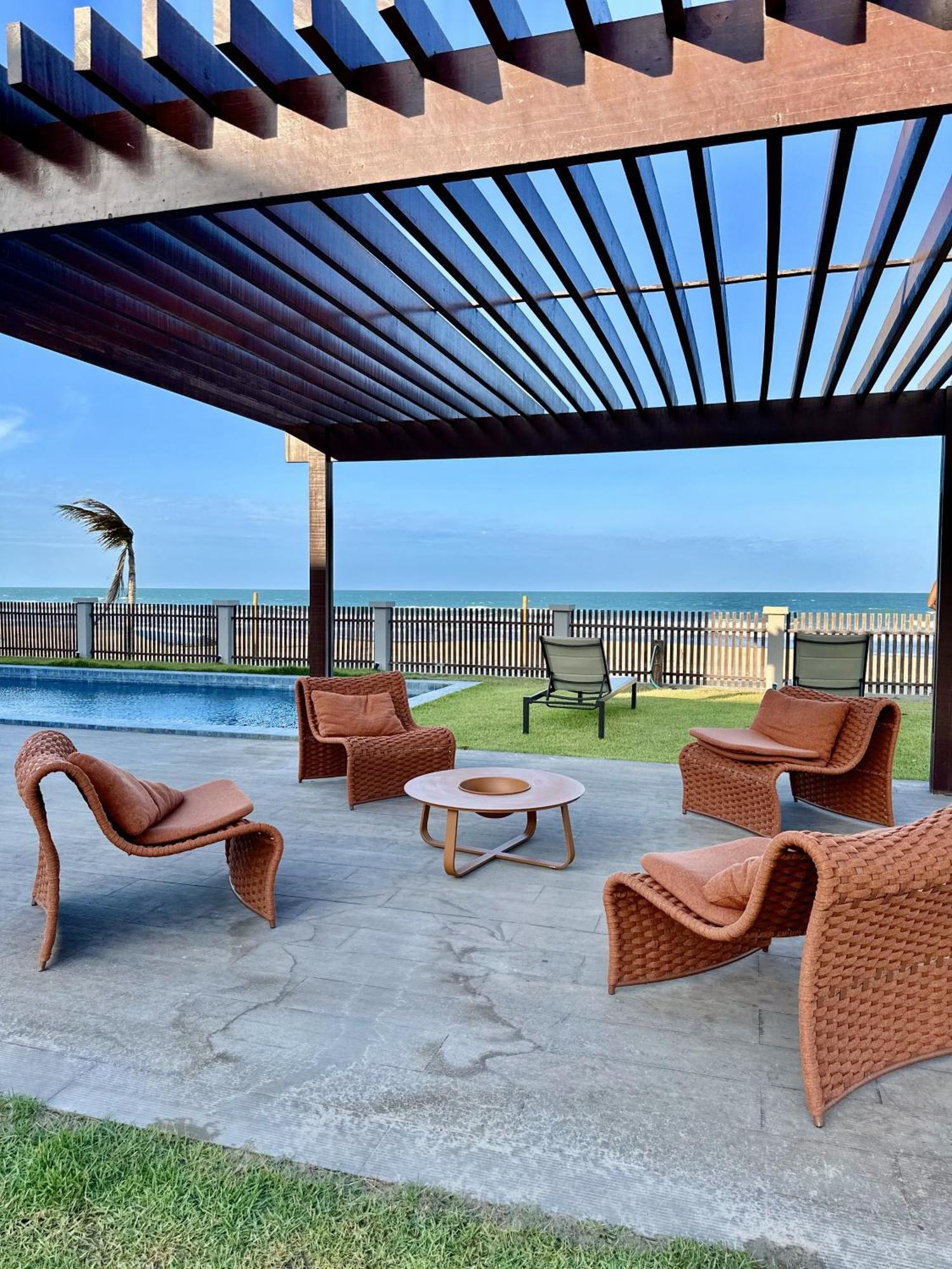 Casa Alto Padrao Beira Mar Ao Lado Do Zorah Beach Trairi - Flecheiras 弗雷谢拉斯 外观 照片